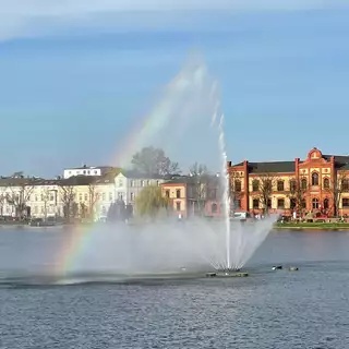 Schwerin_Fontäne
